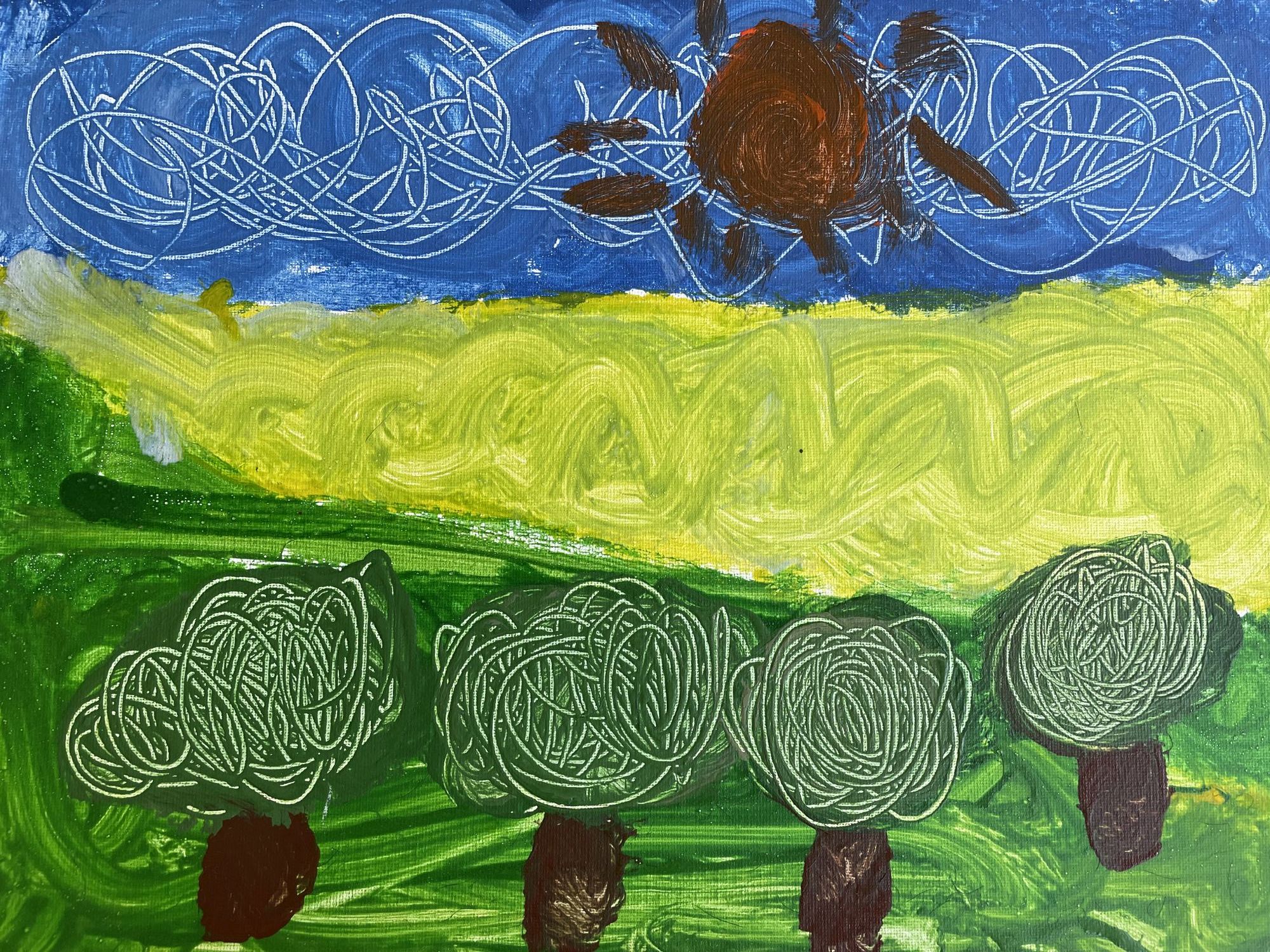 Zauberwirbel nach Vincent van Gogh